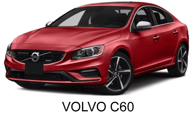 car VOLVO C60 for executive transportation in luxury category